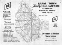 Index Map, Monroe County 1986
